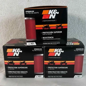 K&N KN-401 Premium Ölfilter Motorrad ATV UTV Hochleistungsfilter - Bild 1 von 7