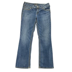 Silver Suki Surplus Damen 32x31 Bootcut Stretch Denim Blue Jeans (LESEN!) - Bild 1 von 18