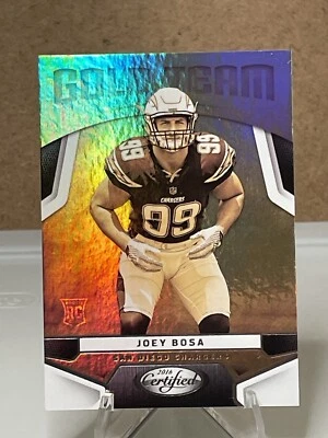2016 Panini Certified - Gold Team #11 Joey Bosa (RC) - Image 1 of 2