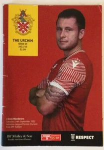 HORNCHURCH V CRAY WNDERERS Liga Istmica Premier Division 24/09/22 Edición 05 - Imagen 1 de 2