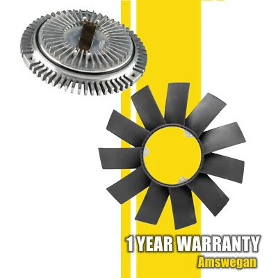 Kit de cuchilla de ventilador y embrague de ventilador para BMW E46 E53 E34 E32 E39 X5 Z3 528i 11521712058 Foto 1 de 4