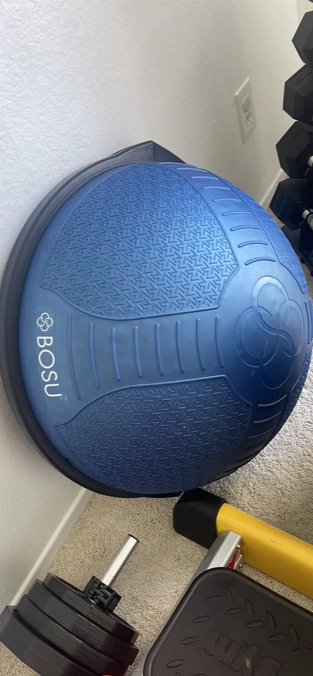 Bosu Home Balance Trainer for Strength, Flexibility, and Cardio Workouts, Blue - Image 1 of 1