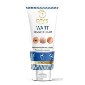 7 Days Wart Remover Cream for Men & Women, Helps to eliminate of Raise Warts 50g - Picture 1 of 7