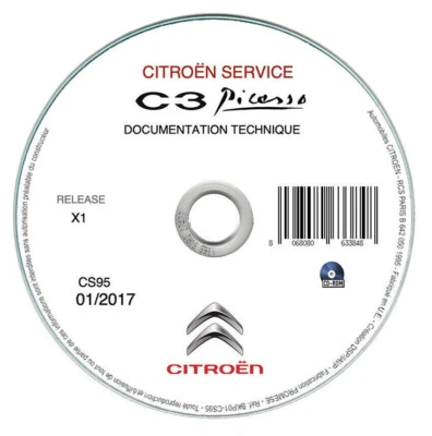 Citroen C3 Picasso (2009-2017)  manuale officina repair manual - Immagine 1 di 4