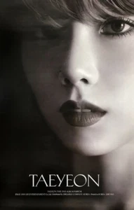 Last 1! 태연  TAEYEON 2nd Album PURPOSE [White Ver.] Poster Only +Aus Tracking - Picture 1 of 1