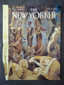 Vintage New Yorker Magazine (COVER ONLY) November 22 1993 - Ceesepe art - Foto 1 di 1