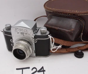 VINTAGE EXA JHAGEE DRESDEN CAMERA with carl zeiss jena lens working (t24) - Picture 1 of 5