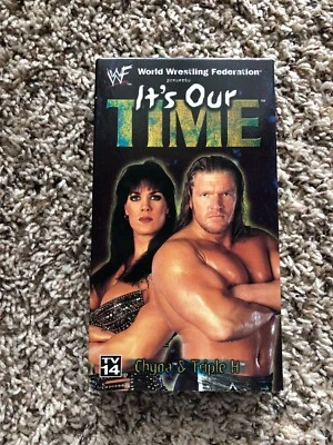 World Wrestling Federation Its Our Time VHS Tape USED wwf wwe triple h chyna - Image 1 of 3