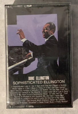 Duke Ellington Sophisticated Ellington  Cassette Tape (1982) New Sealed - Image 1 of 4