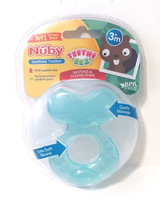 Nuby Teethe-EEZ Soothing Teether - 3m and up - BPA Free - Image 1 of 3