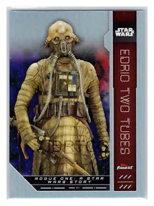 Refractor de dos tubos Star Wars 2023 Topps Finest FN-80 Edrio - Imagen 1 de 2