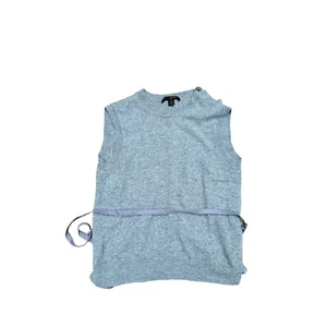 Louis Vuitton Grey Wool Cashmere Vest  Women  Size M - Picture 1 of 7