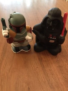 Seltenes Disney Parks Vinyl Darth Vader und Boba Fett Set. - Bild 1 von 6
