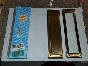 Deltana MS211U5 Mail Slot with Interior Frame, Antique Brass - Picture 1 of 5