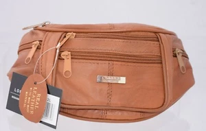 Man\woman Genunie Leather Money/Belt/Waist Travel Holiday pouch Bumbag - Picture 1 of 6