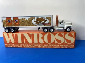 Vtg Winross 1:64 REESE'S PEANUT BUTTER Truck And Trailer Diecast LE USA MADE NY - Picture 1 of 21