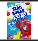 Kool-Aid On-The-Go zero Sugar Free Tropical Punch Powdered Soft Drink, 6 Packets