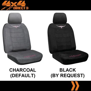 SINGLE R M WILLIAMS JILLAROO SUEDE SEAT COVER FOR TOYOTA HILUX - Picture 1 of 5