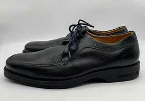 Samello Herren EU 43 US 9 Brasilien 41 Schwarz Kieselleder Oxford Elegant Schuhe - Bild 1 von 10
