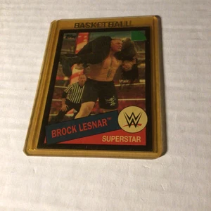 2015 Topps Heritage WWE Black Brock Lesnar #66 - Picture 1 of 2
