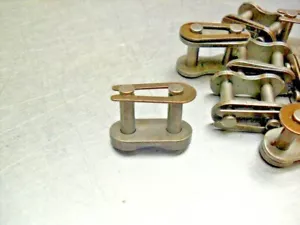 qty 10 - Roller Chain No.50 Connecting link, Spring Clip new - Picture 1 of 4