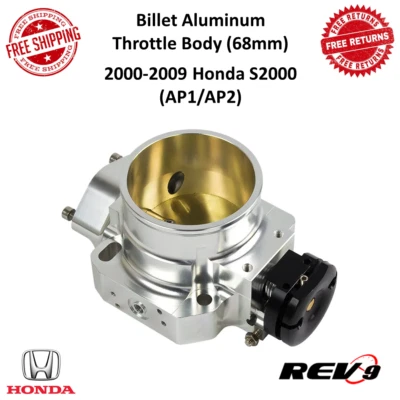 Corpo do acelerador REV9 billet alumínio 68mm para 2000-2009 Honda S2000 AP1/AP2 - Imagem 1 de 4