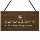 Personalised Allotment Sign Nanny Grandma Nan Nanna Gift Home Gift For Her