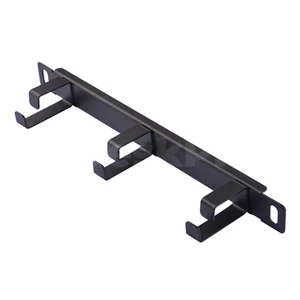 Deskpi 10Inch Server Rack 0.5U Rack Cable Management Panel-With 3 D-Rings - Picture 1 of 9