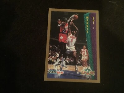 1992-93 Fleer Manute Bol Sd #285 136995 - Image 1 of 2