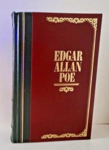 WORKS OF EDGAR ALLAN POE, Leather, PURTY!! Book - Imagen 1 de 7