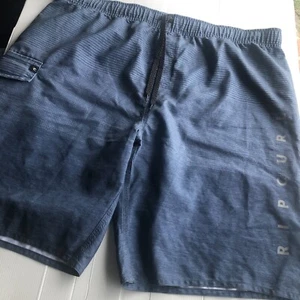 Ripcurl Boardshorts Size XXL Quick Dry Elastic Waist Blue EUC - Picture 1 of 5