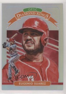 2020 Panini Donruss Optic Diamond Kings Holo Prizm Eugenio Suarez #4