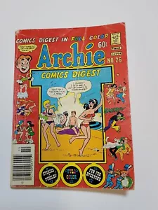 Archie's Comic Digest Nr. 26, 1977 Full Color Stories, Puzzles, Spaß für alle - Bild 1 von 6