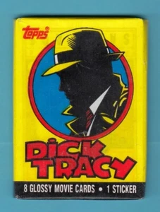 Topps Dick Tracy 8 card Unopened Pack - Picture 1 of 1