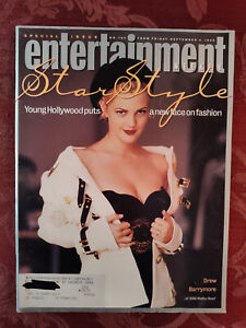 Entertainment Weekly Magazine September 4 1992 Drew Barrymore Star Style Fashion