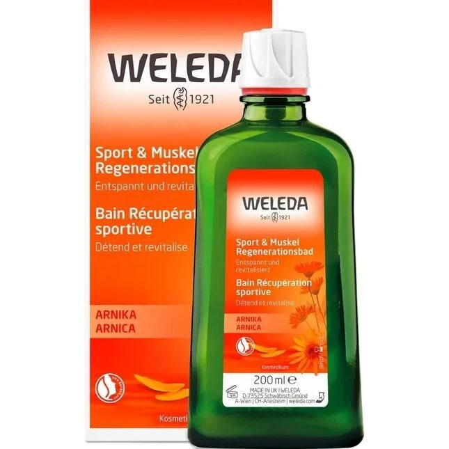 Weleda Sport & Muscle Recovery Bath Arnica, 200ml, PZN 18503032 - Image 1 of 1