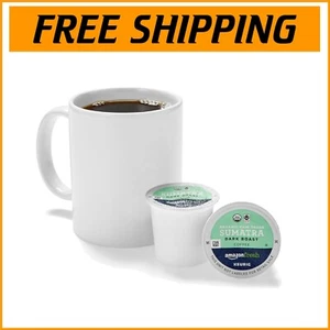 Premium Organic Sumatra Dark Roast K-Cup Pods – 80 Count for Keurig Lovers - Picture 1 of 8