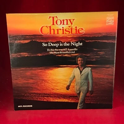 TONY CHRISTIE So Deep Is The Night 1978 UK vinyl LP EXCELLENT CONDITION Feelings - Image 1 of 4