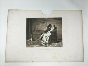 Francesca Da Rimini Act V Szene I 1887 Gravur Gebbie & Co Ltd Print - Bild 1 von 3