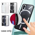 Clear Back Case For Nothing Phone 1 One Shockproof Soft Tpu Pc Bumper Slim Cover