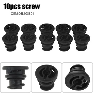 10PCS Quality Plastic Engine Oil Sump Drain Plug For VW Golf MK7 GTI R 06L103801 - Picture 1 of 12