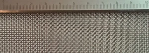 Edelstahl Drahtgewebe mit 1mm Maschenweite, 0,5mm Drahtstärke,100cm x 100cm 1qm - Bild 1 von 2
