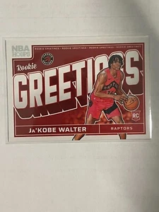 2024 Panini Hoops #8 Jakobe Walter Rookie Greetings - Picture 1 of 2