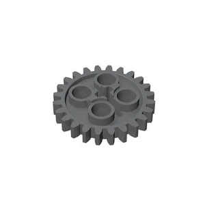 Part 3648 Technic Gear 24 Tooth Gear Wheel Z24 Dark Gray Brick Building Pieces - Picture 1 of 10