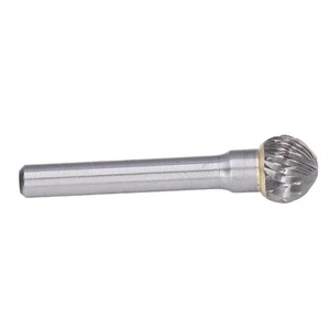 Ball Shape Burrs File YG8 Alloy Double Cut Woodworking Carving Bit For Tool - Picture 1 of 12