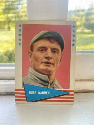 1961 Fleer Baseball Greats Rube Waddell #149 Vintage Baseball HOF Good - Image 1 of 3