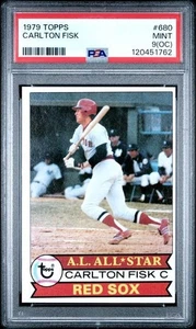 1979 Topps #680 - Carlton Fisk - PSA 9 OC - ¡Como nuevo!! - Imagen 1 de 2