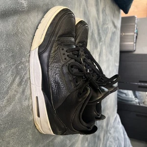 Nike Air Jordan 3 Retro Cyber Monday Black White Mens 12 136064-020 Sneaker 2016 - Picture 1 of 13