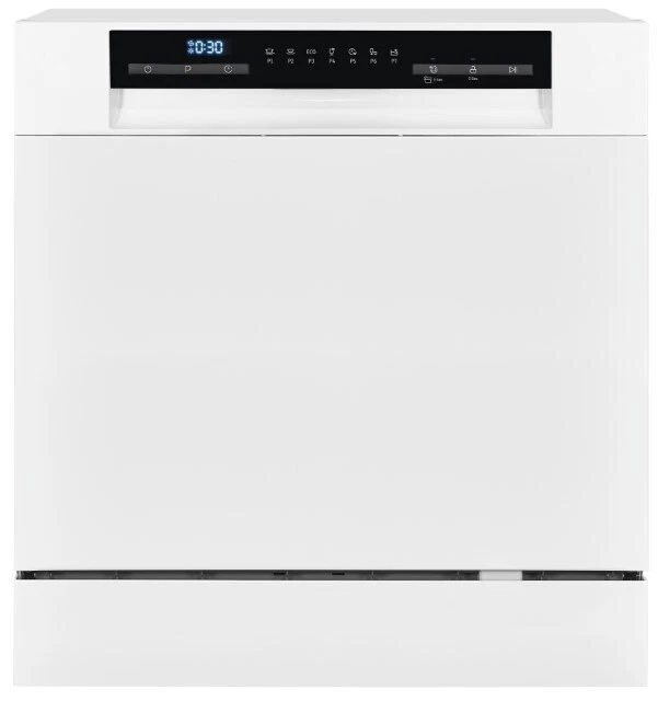 Exquisit GSP508-030D Tischgeschirrspüler 8 Maßgedecke kompakt weiß