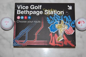 2025 Vice Pro Plus Bethpage Station 1 Dutzend Golfbälle LIMITED EDITION - Bild 1 von 4